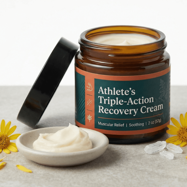 Athlete's Triple-Action Recovery Cream