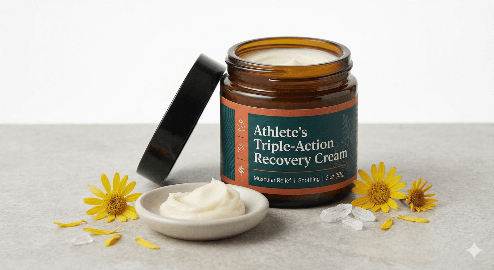 Athlete's Triple-Action Recovery Cream